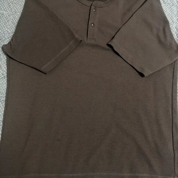 [SOLD OUT] 유니클로 와플 헨리넥 반팔 XL