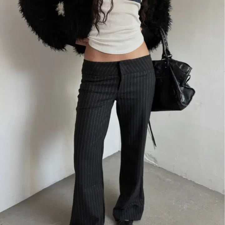 [BUNJANG] thingsandstuff Wool Stripe Pants S / thingsandstuff 키이라 울 스트라이프 팬츠 S