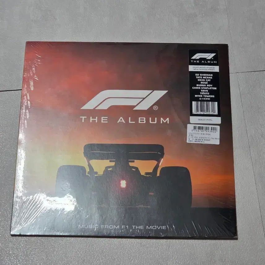 [BUNJANG] F1 The Album OST Gold Vinyl (Sealed) / F1 더 앨범 바이닐 골드 미개봉
