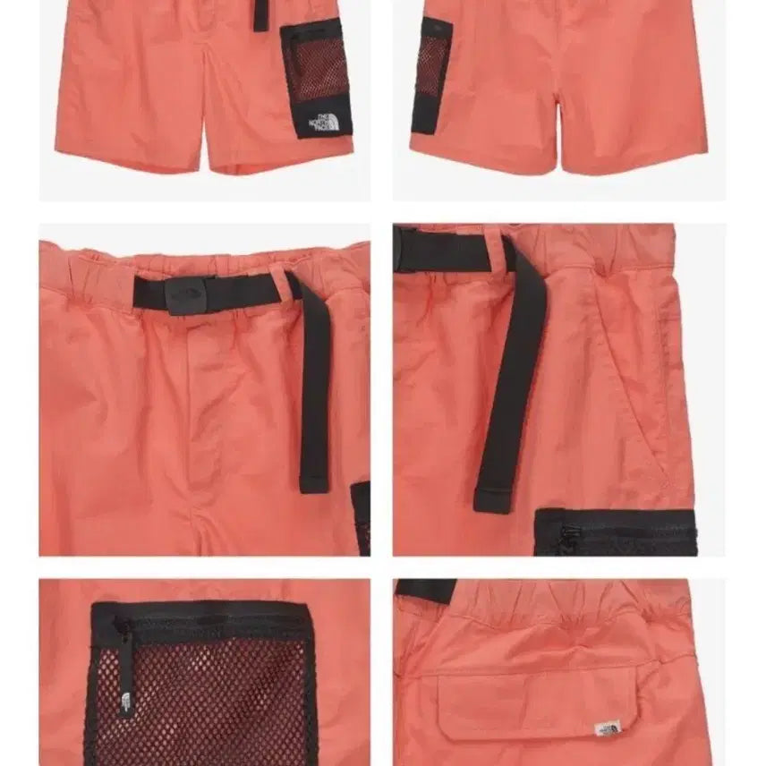 [BUNJANG] The North Face Orange Shorts / 노스페이스 오렌지색 반바지80