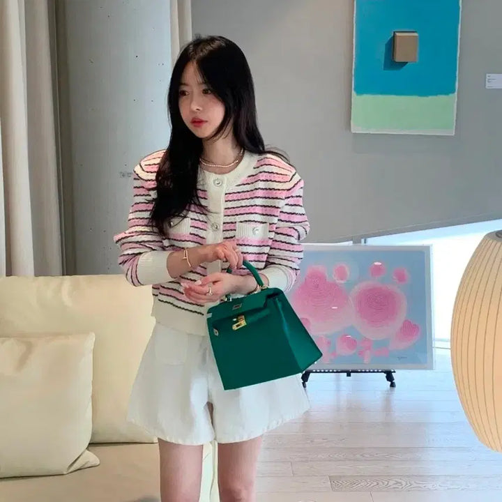 [BUNJANG] ByCini Candy Knit Cardigan / 바이씨니 제작 캔디니트가디건