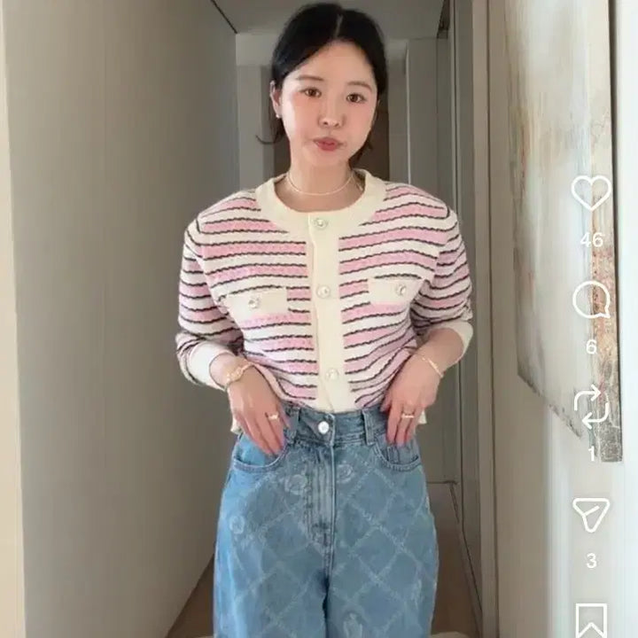 [BUNJANG] ByCini Candy Knit Cardigan / 바이씨니 제작 캔디니트가디건
