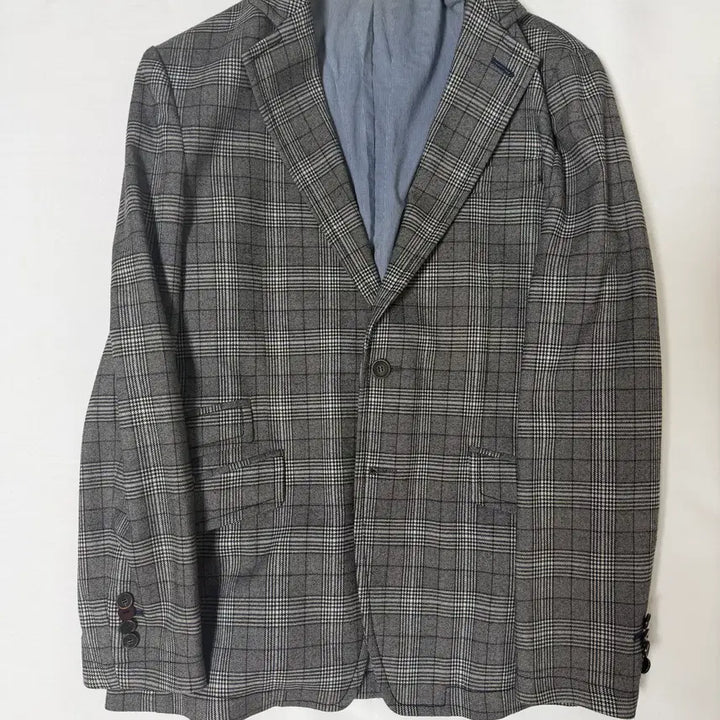 [BUNJANG] Series Check Blazer Jacket (Size 100) / 시리즈(Series) 체크 블레이저 자켓(사이즈 100)