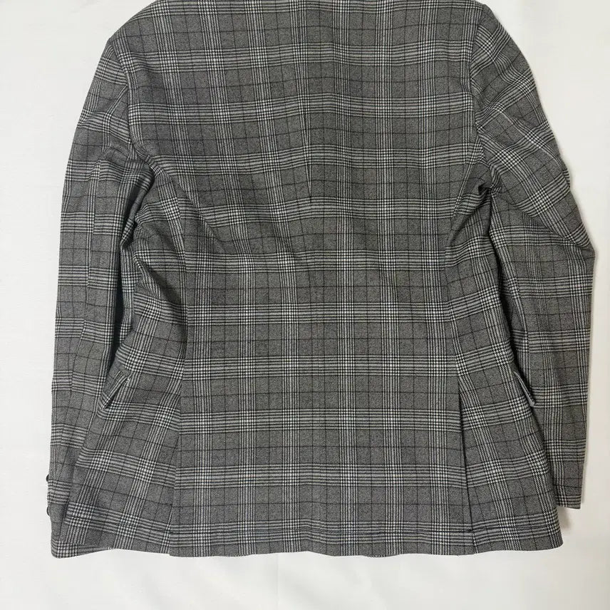 [BUNJANG] Series Check Blazer Jacket (Size 100) / 시리즈(Series) 체크 블레이저 자켓(사이즈 100)