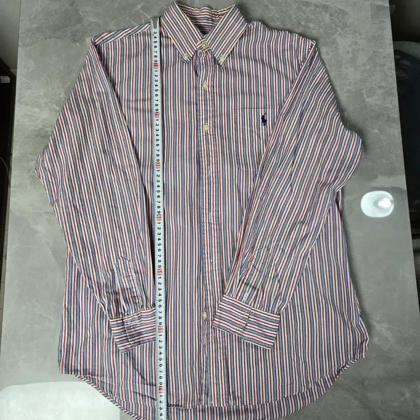 [BUNJANG] Polo Ralph Lauren Striped Shirt / 폴로 랄프로렌 스트라이프 셔츠 남방