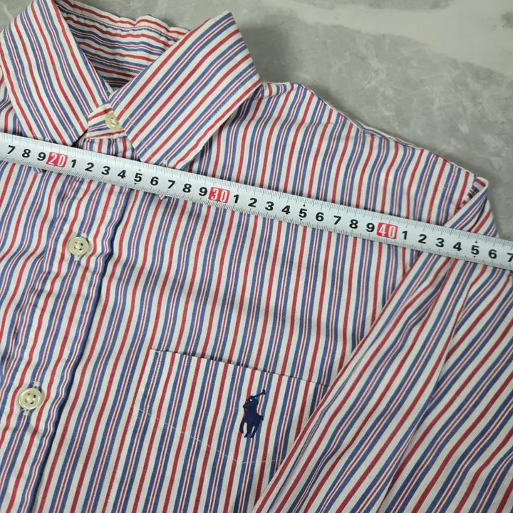 [BUNJANG] Polo Ralph Lauren Striped Shirt / 폴로 랄프로렌 스트라이프 셔츠 남방