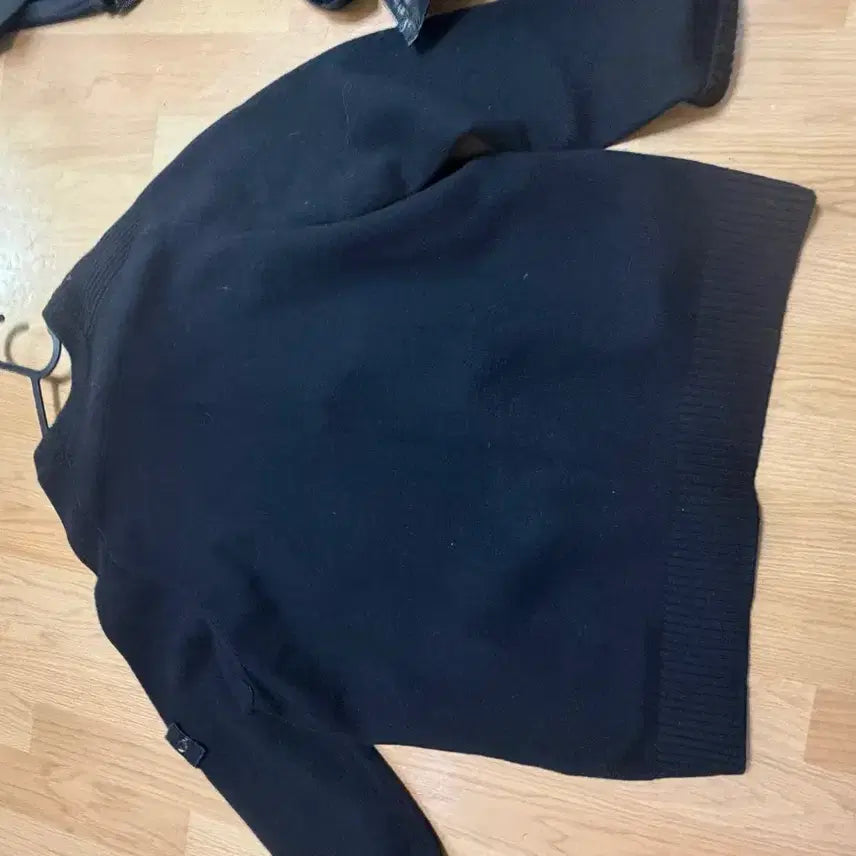 [BUNJANG] Stone Island Black Knit XXL / 스톤아일랜드 블랙 니트 XXL