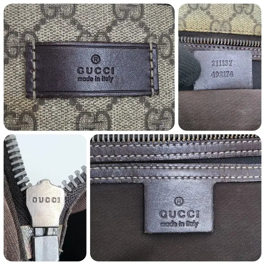 [SOLD OUT] 정품 구찌 수프림 GG로고 PVC 쇼퍼백