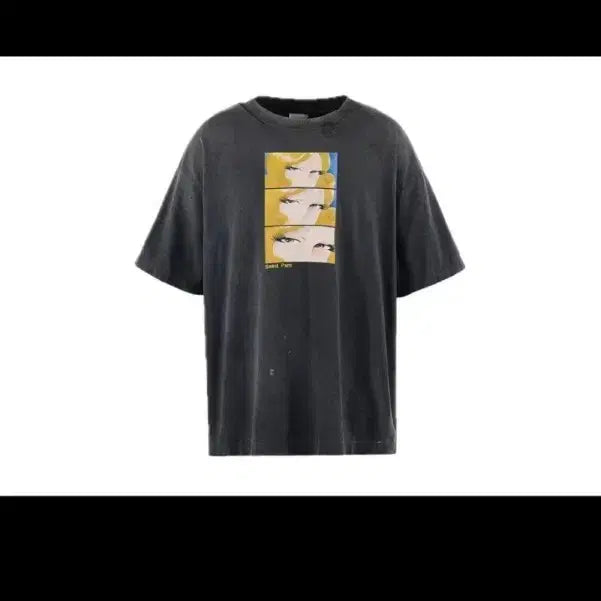 [BUNJANG] Saint Michael x P.A.M. Short Sleeve T-Shirt Black XXL / 세인트 마이클 x P.A.M 숏슬리브 티셔츠 블랙 - 25SS XXL
