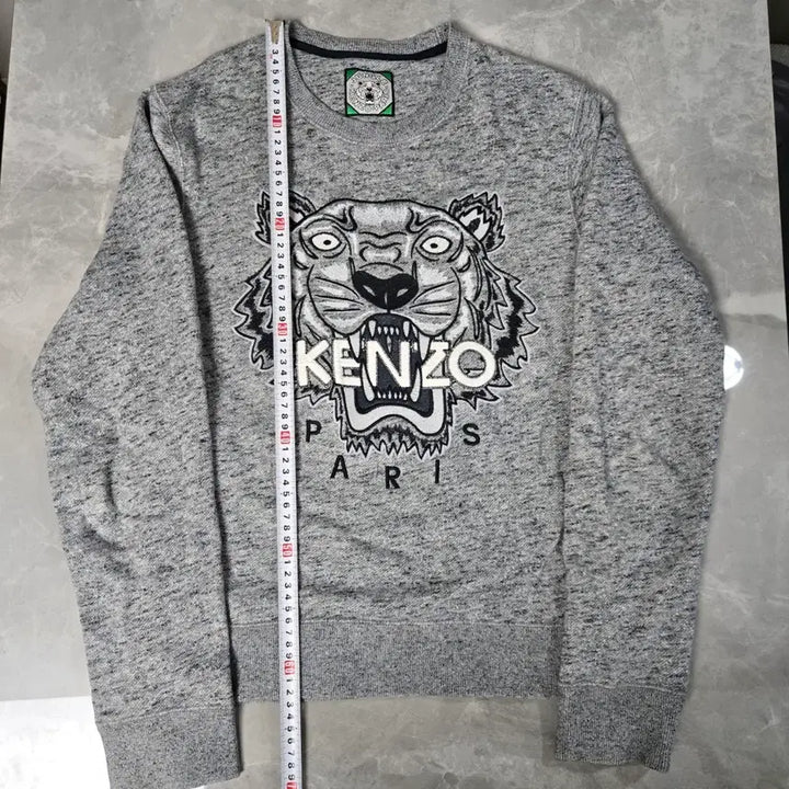 [BUNJANG] Kenzo Tiger Embroidered Sweatshirt / 겐조 타이거 자수 맨투맨 티셔츠