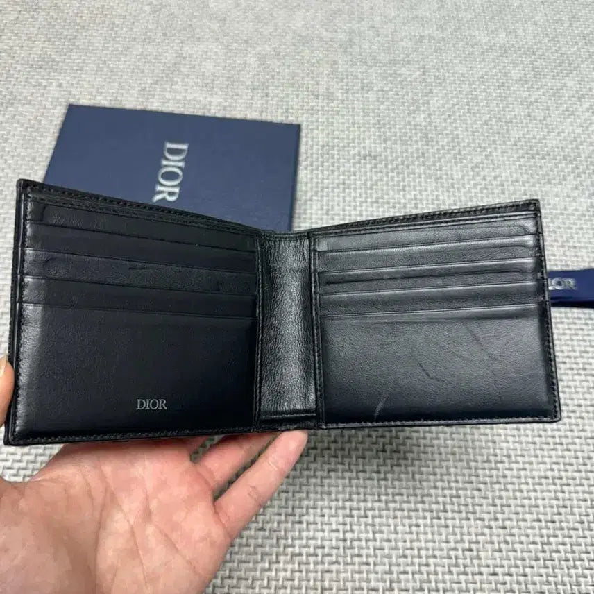 [BUNJANG] Dior Oblique Bi-fold Wallet / 디올 오블리크 반지갑
