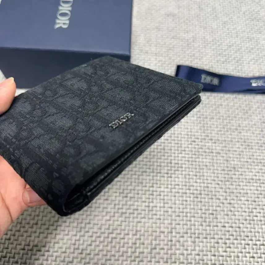 [BUNJANG] Dior Oblique Bi-fold Wallet / 디올 오블리크 반지갑
