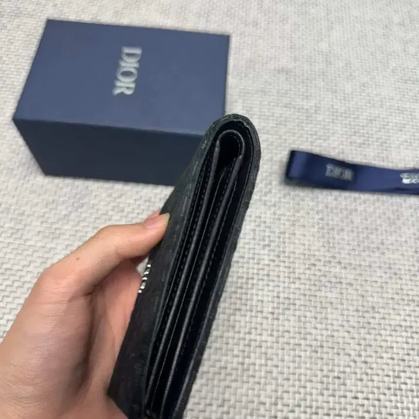 [BUNJANG] Dior Oblique Bi-fold Wallet / 디올 오블리크 반지갑