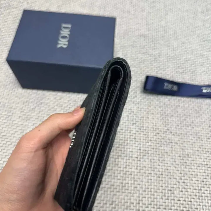 [BUNJANG] Dior Oblique Bi-fold Wallet / 디올 오블리크 반지갑