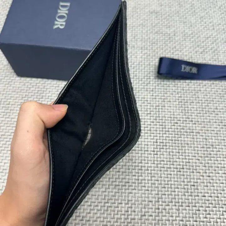 [BUNJANG] Dior Oblique Bi-fold Wallet / 디올 오블리크 반지갑