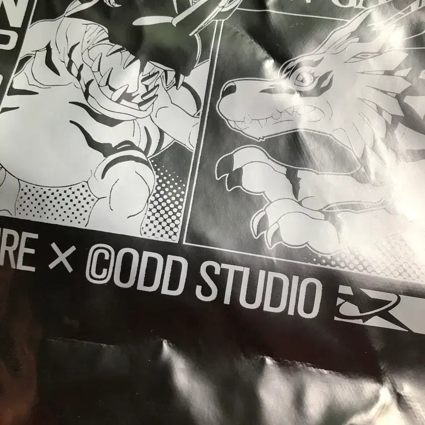 [BUNJANG] Odd Studio Digimon String Bag / 오드스튜디오 디지몬 스트링백