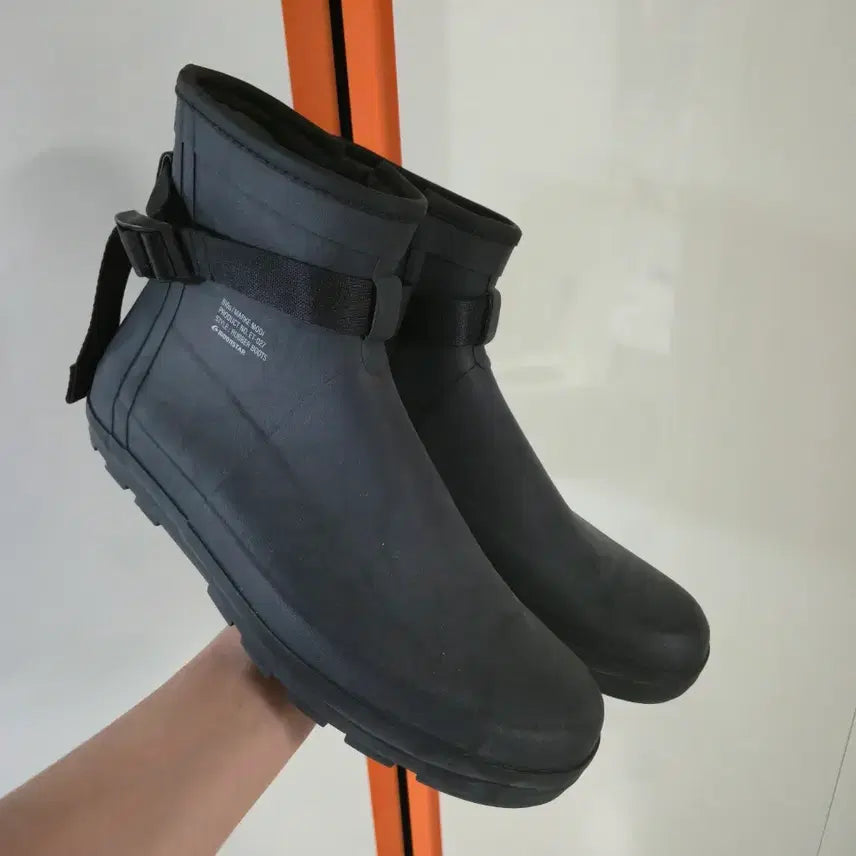 [BUNJANG] Moonstar 810s Marke Moddi Black Rain Boots (290) / 문스타 810s 마르케 모디 블랙 레인부츠 장화 290