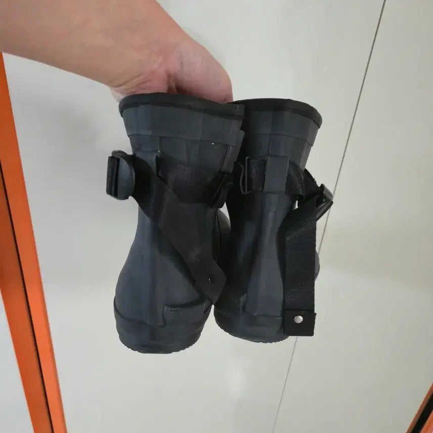 [BUNJANG] Moonstar 810s Marke Moddi Black Rain Boots (290) / 문스타 810s 마르케 모디 블랙 레인부츠 장화 290