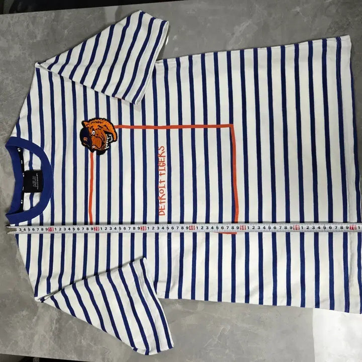 [BUNJANG] MLB Detroit Tigers Stripe T-shirt / MLB 디트로이트 타이거즈 스트라이프 티셔츠