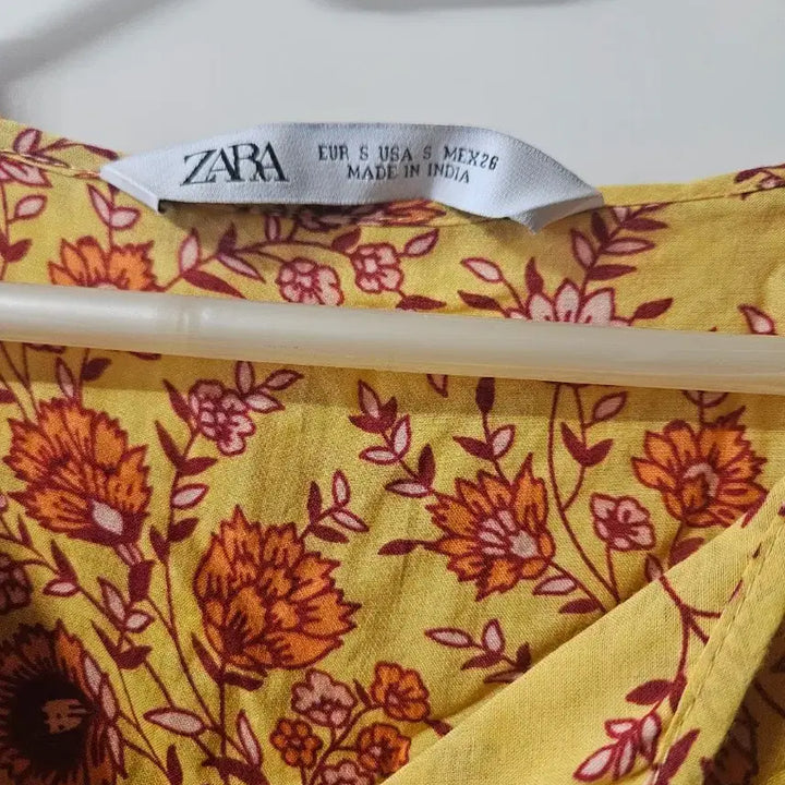 [BUNJANG] ZARA Midi Dress Unique Pattern Long Sleeve / 자라원피스