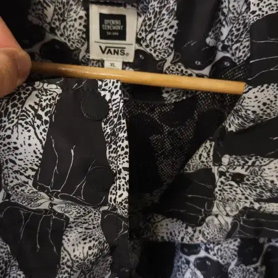 [BUNJANG] Vans x Opening Ceremony Leopard Print Jacket XL / 반스 X 오프닝 세레모니 레오파드 자켓 XL