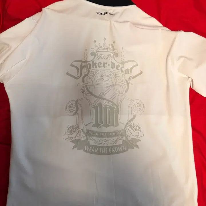 [BUNJANG] GOALSTUDIO Faker T1 Short Sleeve T-Shirt / GOALSTUDIO T1 페이커 반팔 티셔츠 화이트