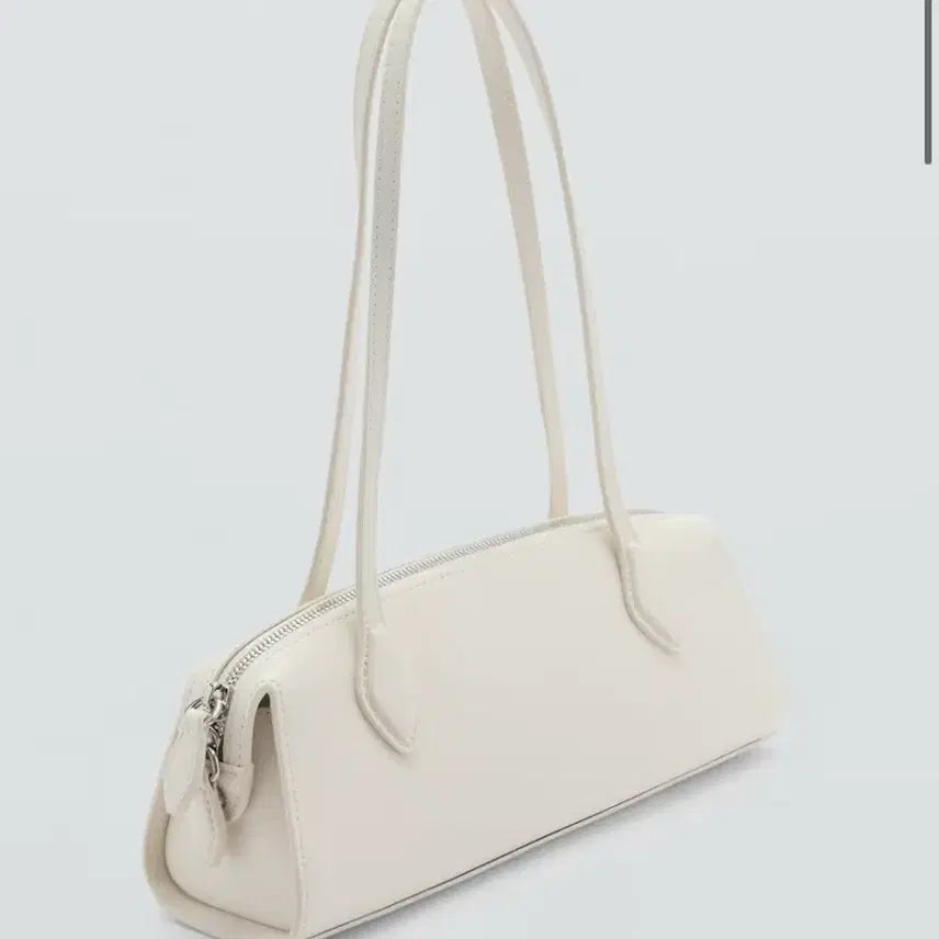 [BUNJANG] Mango Off-White Bowling Bag / MANGO 바게트볼링백 오프화이트