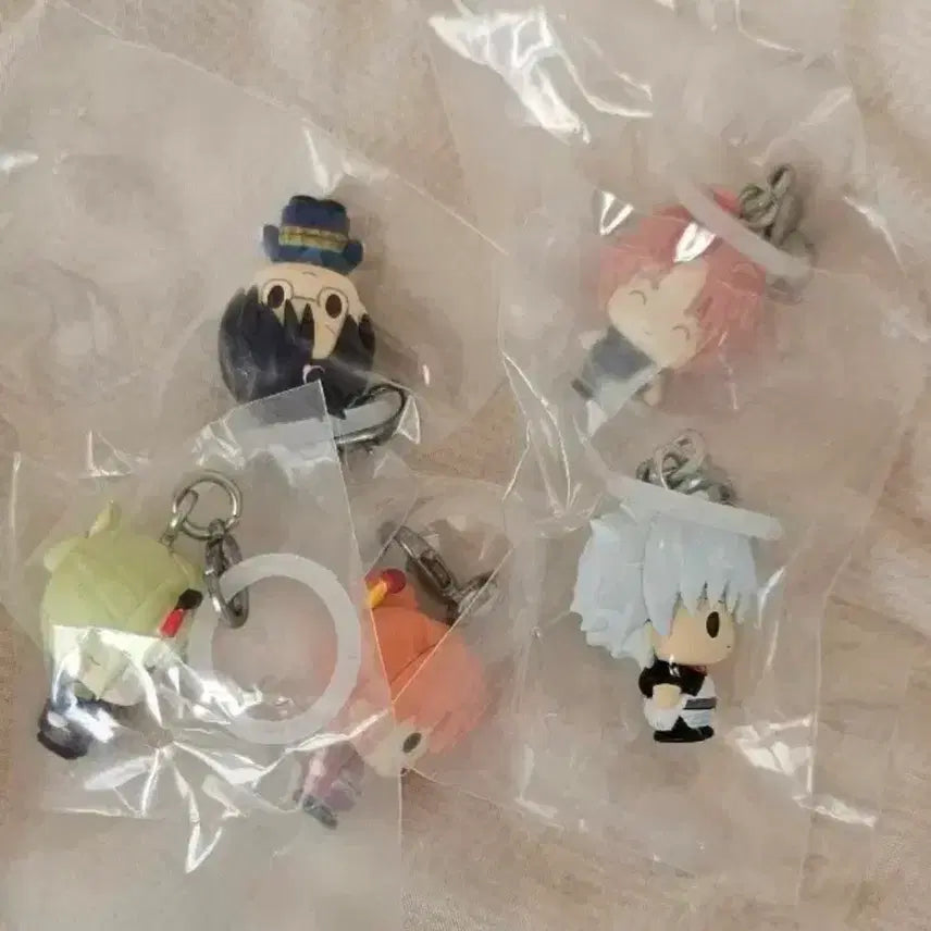 [BUNJANG] Gintama Yoshwara Mark 5-Piece Full Set Unsealed / 바로배송 은혼 요시와라 메지루시 5종 풀세트 풀셋 미개봉