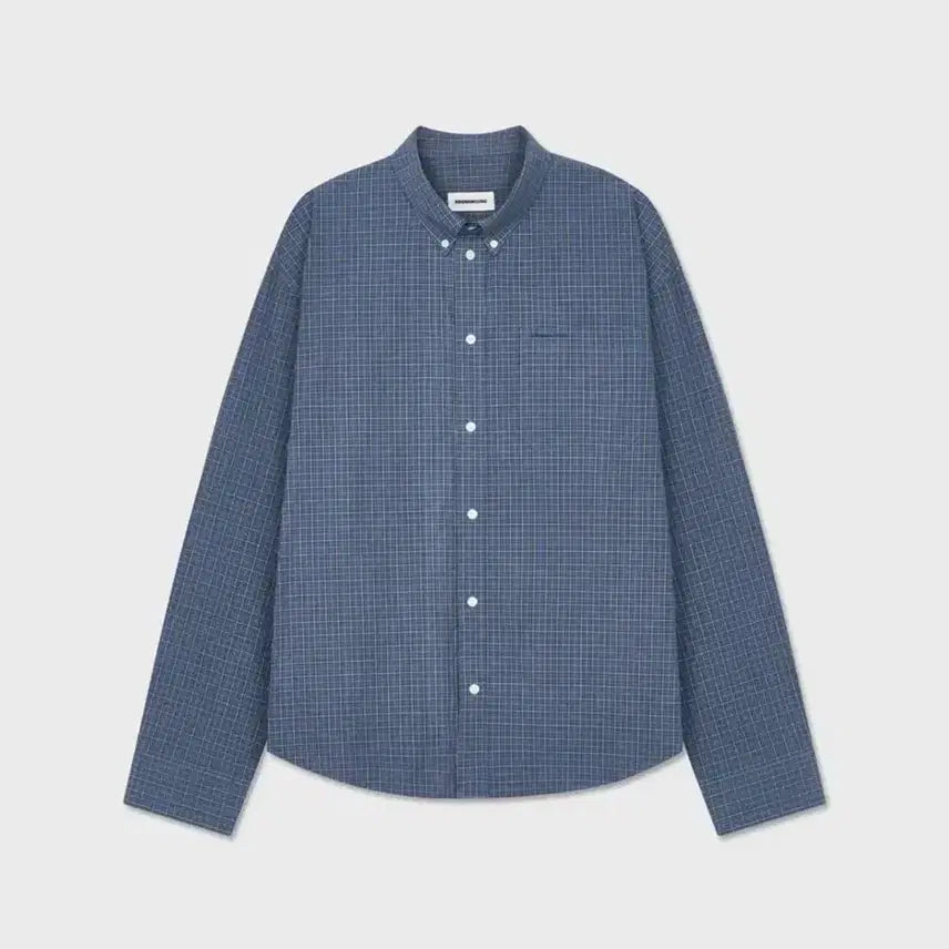 [SOLD OUT] 구민성 블루 체크셔츠 [L]