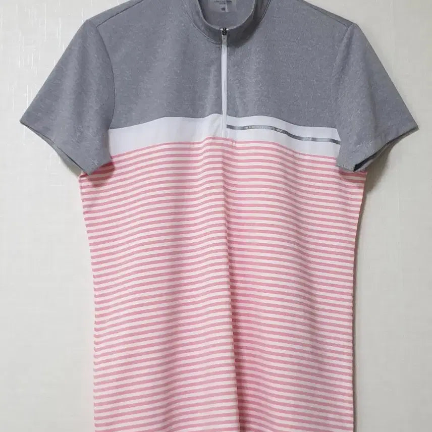 [BUNJANG] Lecoq Sportif Short Sleeve Half Zip T-Shirt Size 95 / 르까프 반팔 반집업 95사이즈