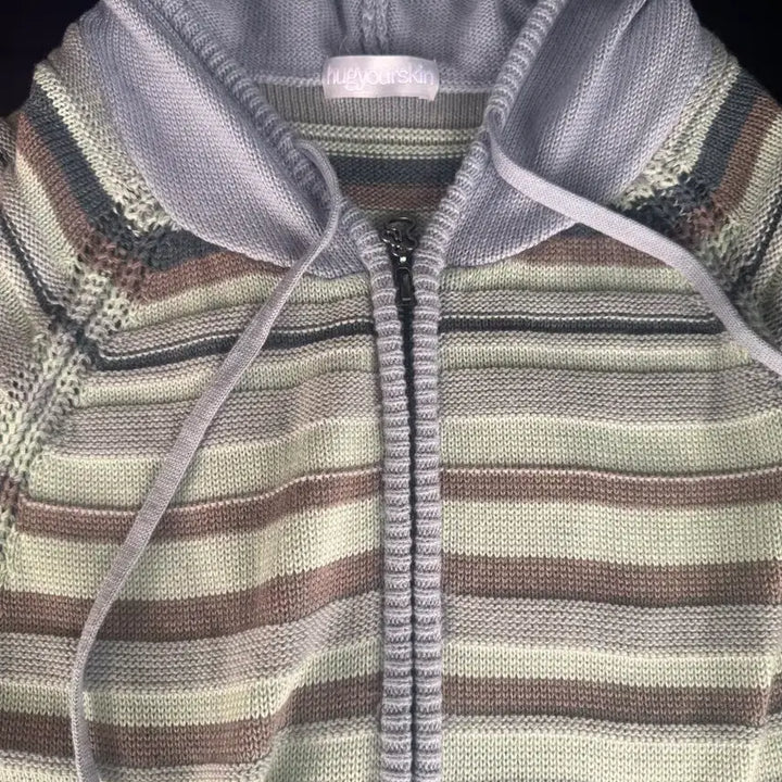 [BUNJANG] Hug Your Skin Knit Hoodie / 허그유어스킨 니트후드