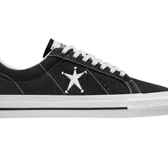 [BUNJANG] Converse x Stussy One Star Low Black Sneakers / 컨버스 x 스투시 원스타 로우 블랙 300