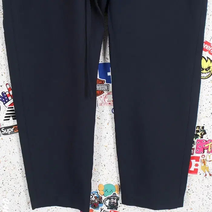[BUNJANG] Muji Slim Fit Drawstring Pants Navy L / 남성L / 무인양품 슬림핏 끈밴딩 팬츠NV 12-93