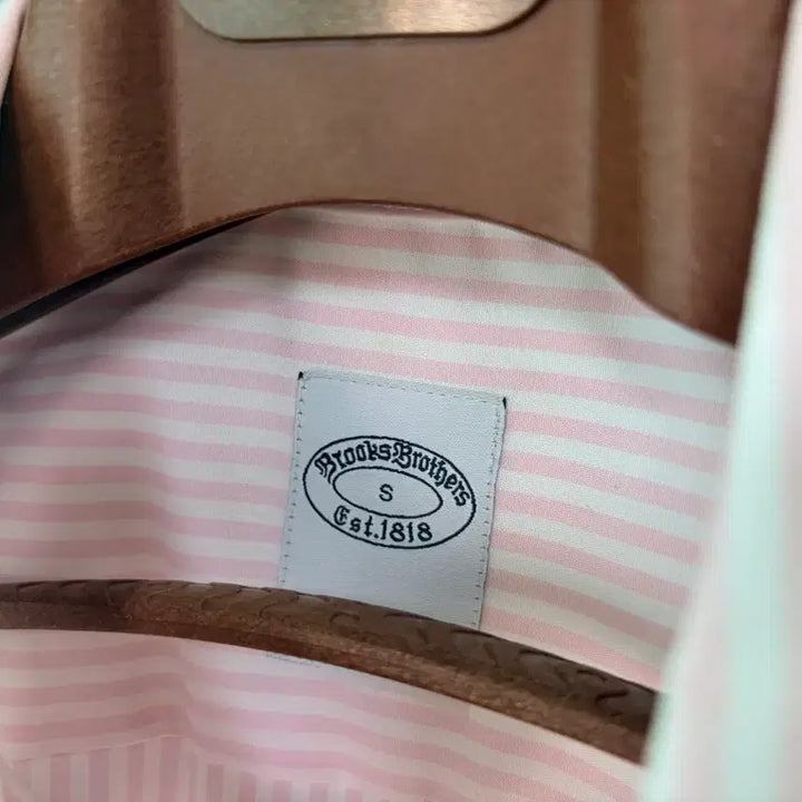[BUNJANG] Brooks Brothers Pink Stripe Shirt - Women&