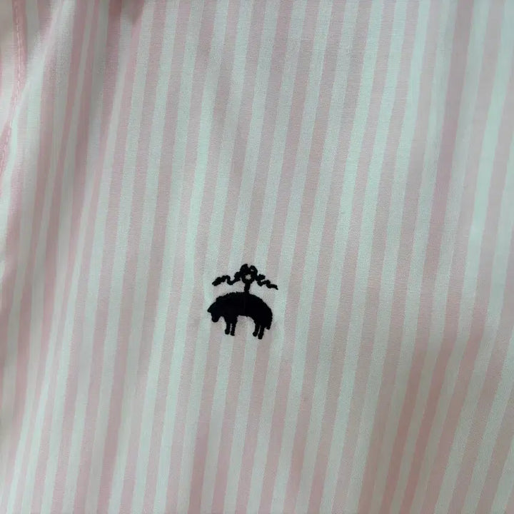 [BUNJANG] Brooks Brothers Pink Stripe Shirt - Women&