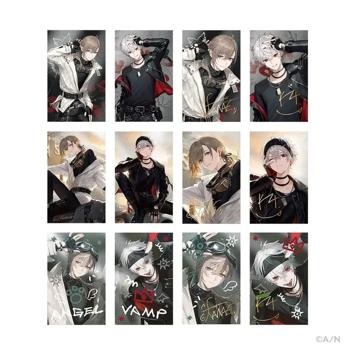 [BUNJANG] NIJISANJI KyoSaya 7th Anniversary Metal Card Full Set / 니지산지 쿠로노와 7주년 메탈카드 쿠즈하 카나에 올클전종세트 판매