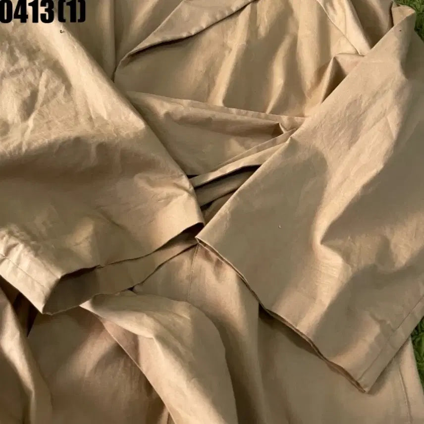 [BUNJANG] RECTO Beige Long Trench Coat / 렉토 recto 베이지 롱 트렌치 코트 L