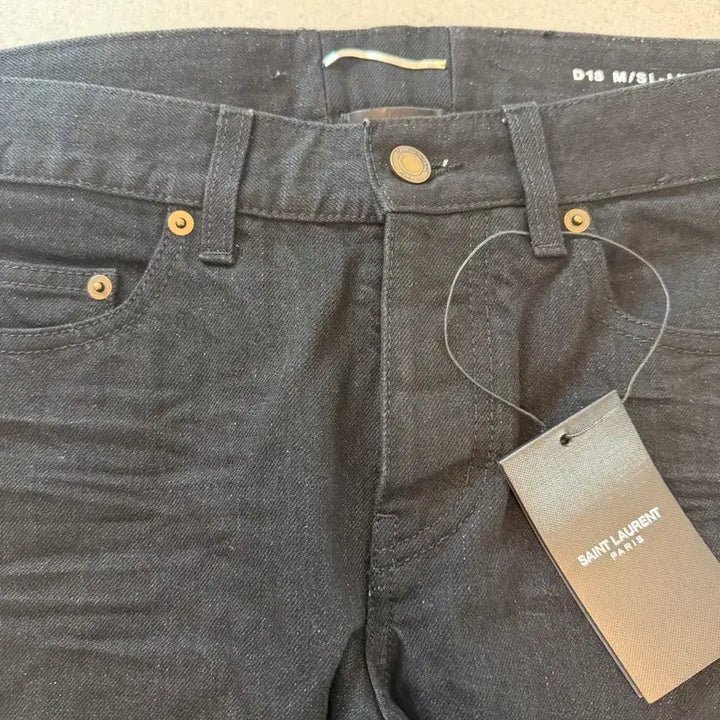 [BUNJANG] Saint Laurent Black Denim Pants Size 30 / 생로랑 블랙 데님 팬츠 새상품 30사이즈