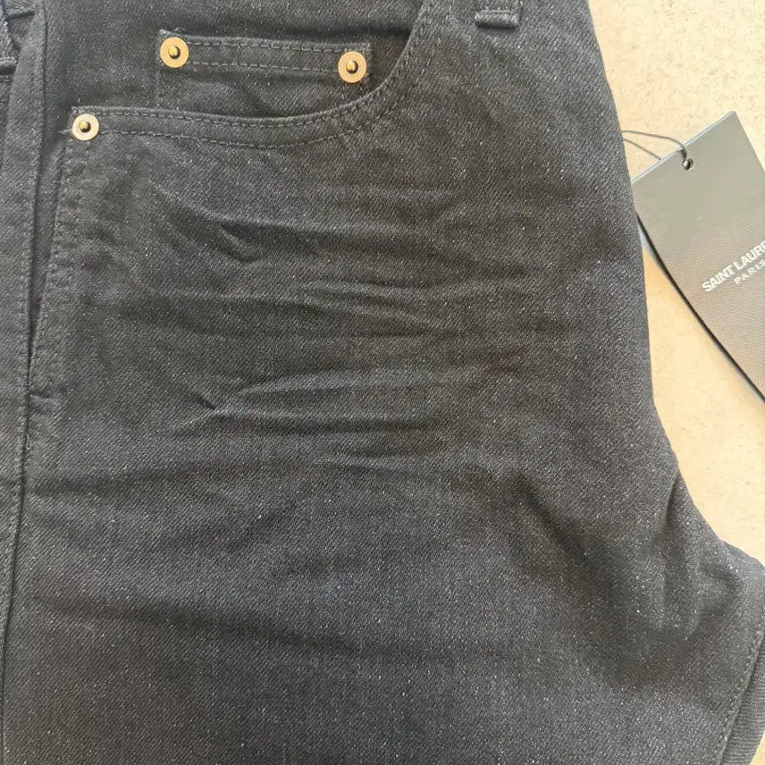 [BUNJANG] Saint Laurent Black Denim Pants Size 30 / 생로랑 블랙 데님 팬츠 새상품 30사이즈