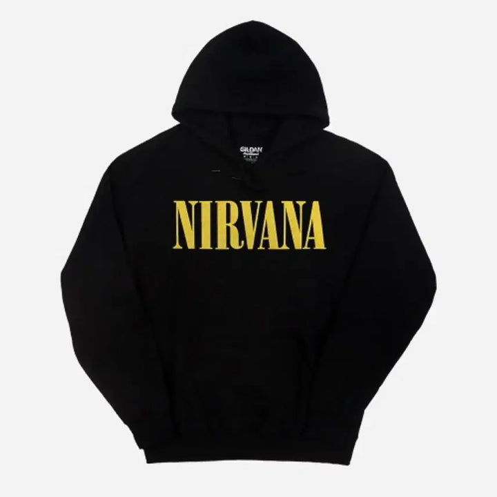[BUNJANG] Nirvana Big Logo Hoodie XL / 너바나(NIRVANA) 빅로고 후드티 XL (Hanes 정품)