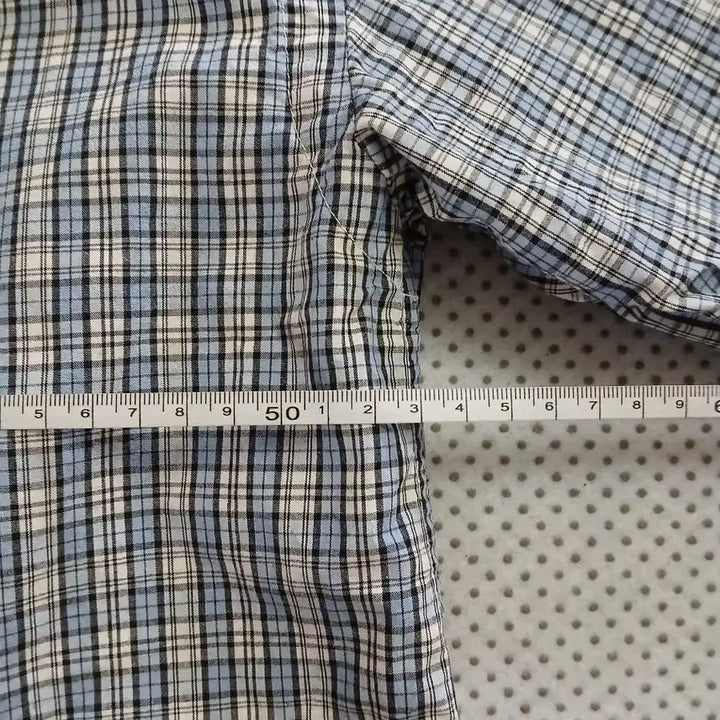 [BUNJANG] Polo Ralph Lauren Checkered Short Sleeve Shirt / 폴로 랄프로렌 체크 반팔 셔츠