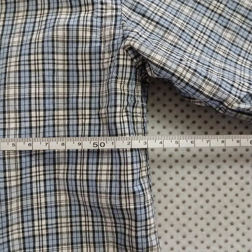 [BUNJANG] Polo Ralph Lauren Checkered Short Sleeve Shirt / 폴로 랄프로렌 체크 반팔 셔츠