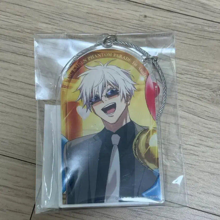 [BUNJANG] Jujutsu Kaisen Phantom Parade Satoru Gojo Acrylic Wire Keyring / (미개봉) 주술회전 팬텀퍼레이드 고죠 사토루 아크릴 와이어 키링 판파레
