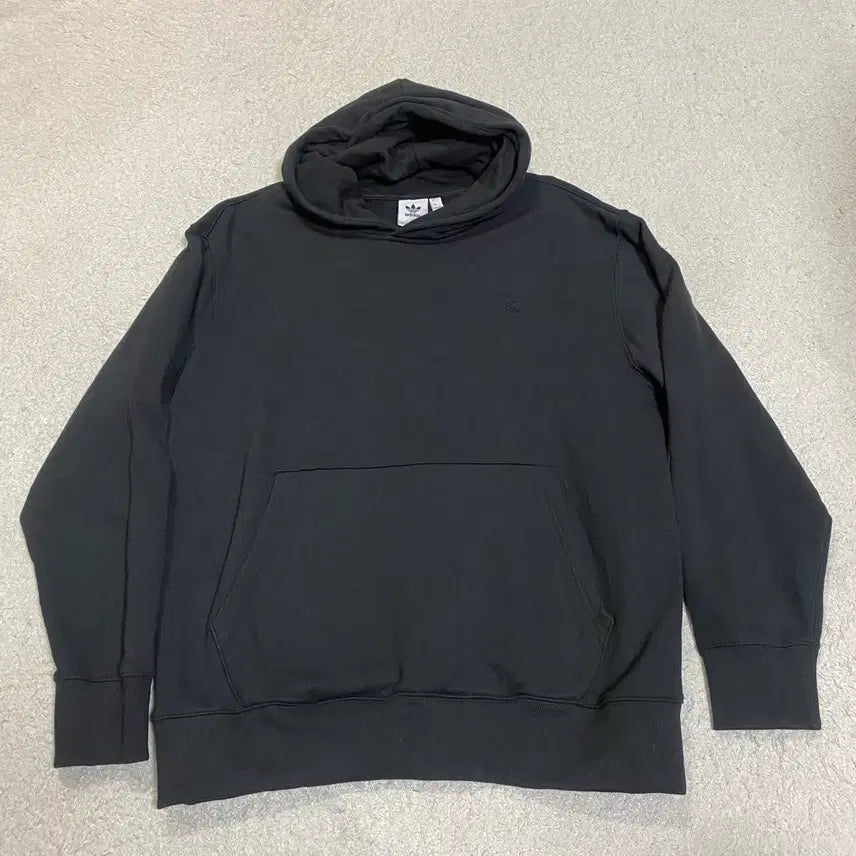 [BUNJANG] Adidas Black Hoodie 2XL / 아디다스 블랙 후드티 2xl