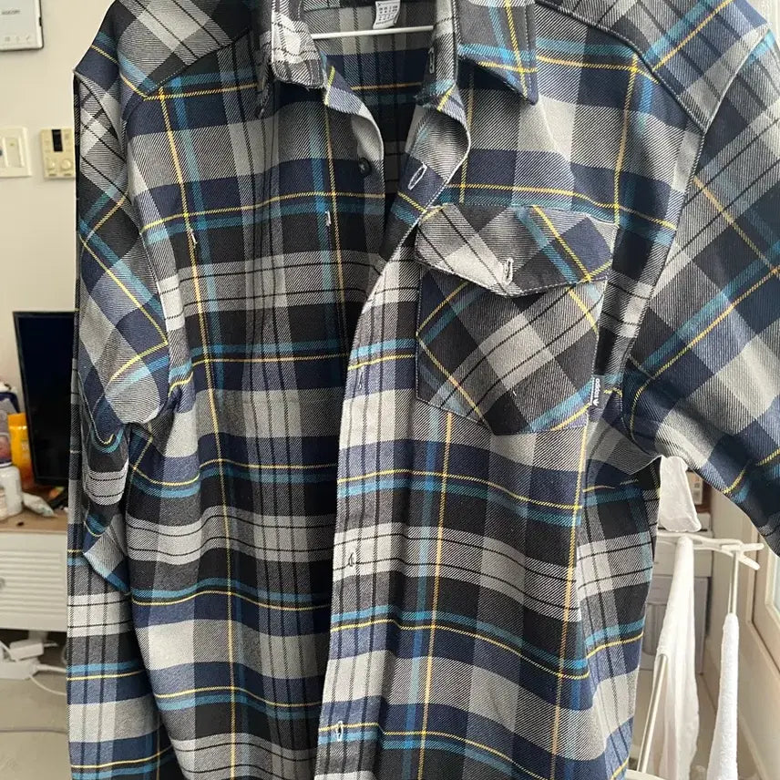 [BUNJANG] Adidas Skateboarding Flannel Shirt / 아디다스 셔츠(스케이트보드) 100~105