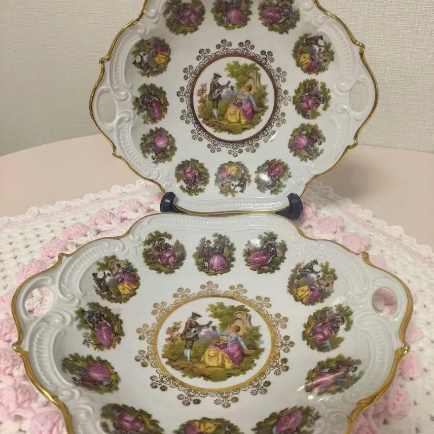 [BUNJANG] Gloria Fine Handcrafted Porcelain Set / 바이에른 수제 바이로이트 독일산 리얼 골드 24캐럿