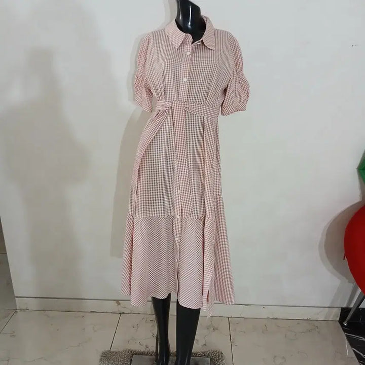 [SOLD OUT] 022 블룸스버리 벨티드 원피스
