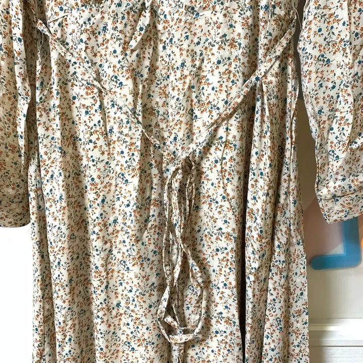 [BUNJANG] Bridge Day Chiffon Floral Long Dress / (새상품)브리지데이 쉬폰 플라워 롱 원피스