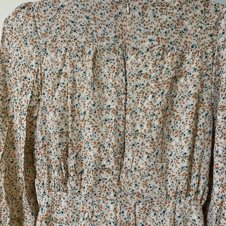 [BUNJANG] Bridge Day Chiffon Floral Long Dress / (새상품)브리지데이 쉬폰 플라워 롱 원피스