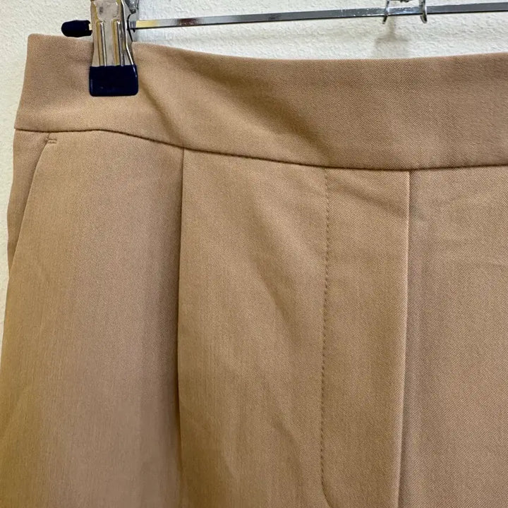 [BUNJANG] 8SECONDS Beige Elastic Waistband Slacks Pants / 8SECONDS 베이지 슬랙스 밴딩 팬츠/기본 슬랙스/새상품